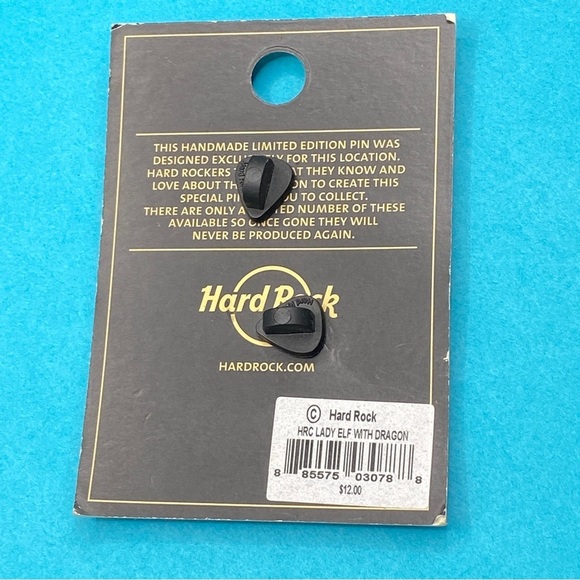Hard Rock Cafe 2015 Indianapolis Lady Elf onGreen  Dragon 2015 Pin New on Card - Picture 7 of 8